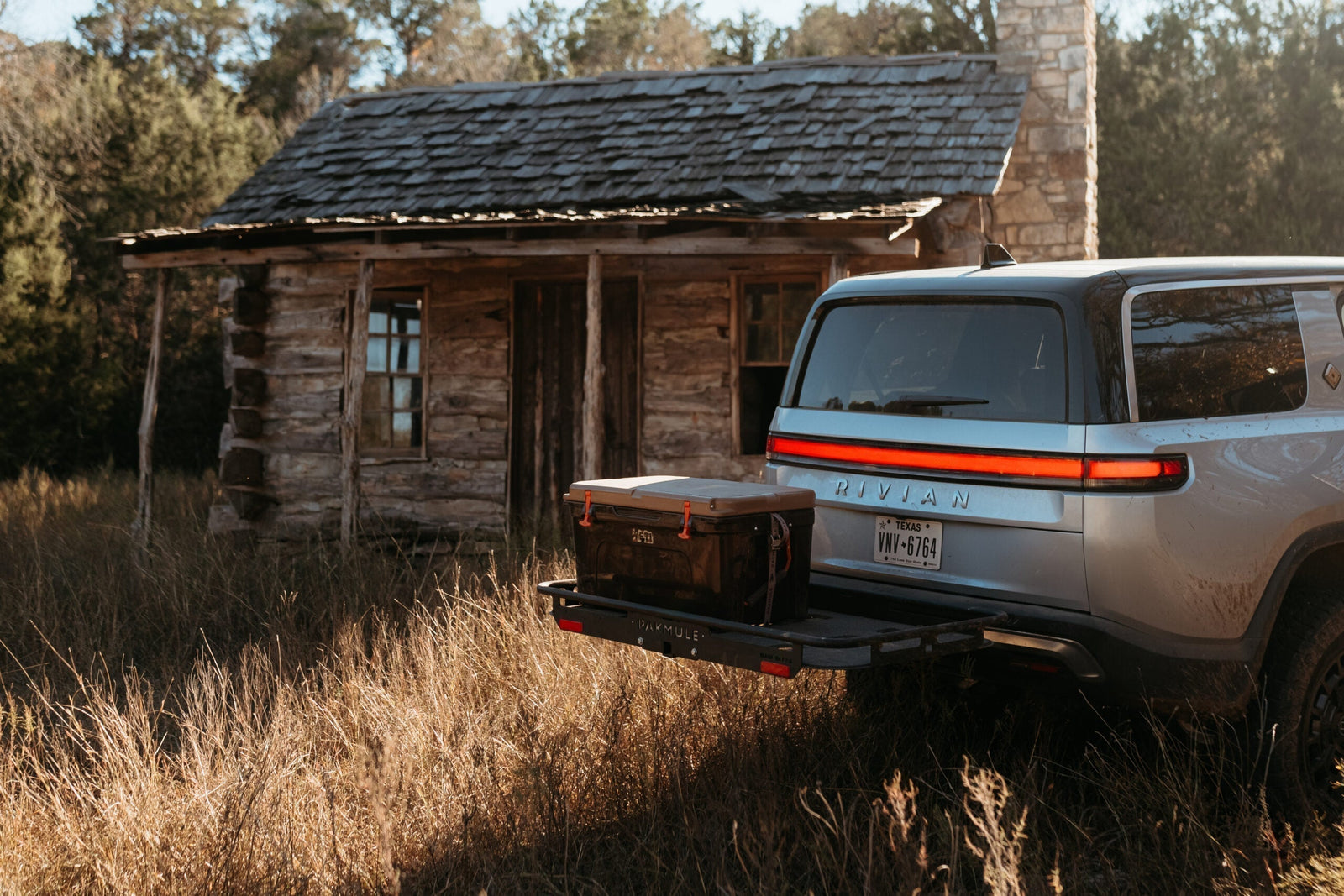 Out of Office with PAKMULE: Deer Hunting with a Rivian R1S and the SCOUT hitch carrier