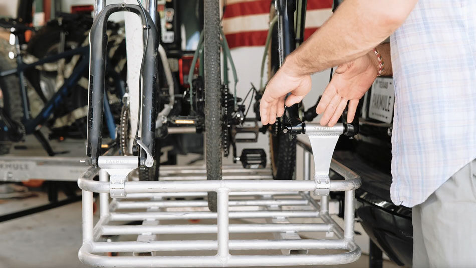 The last bike rack you'll need: PAKMULE Bike Bits