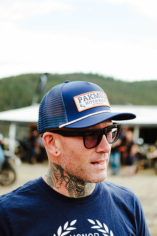 Hitch Racks Hat in Navy