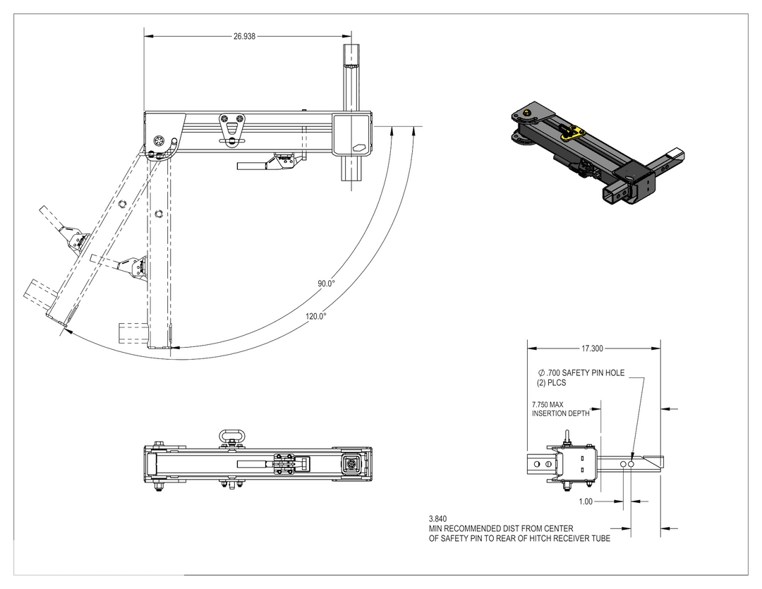 RambleSwing Pro (Bronco/Wrangler Fitment)