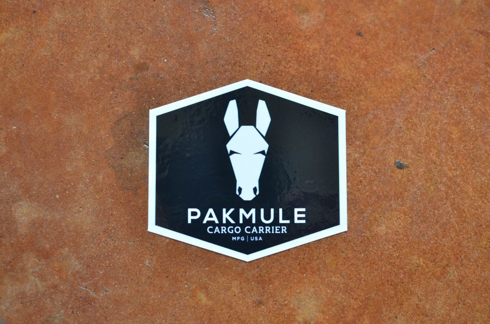 PAKMULE sticker