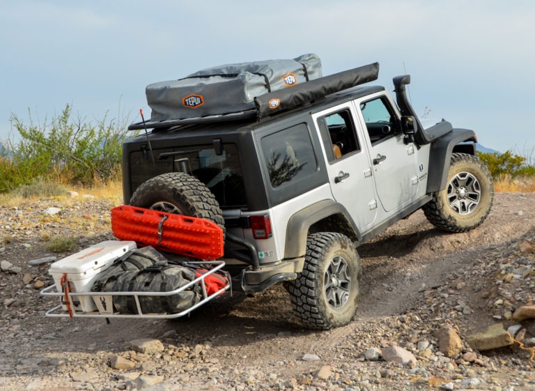 extended hitch carrier